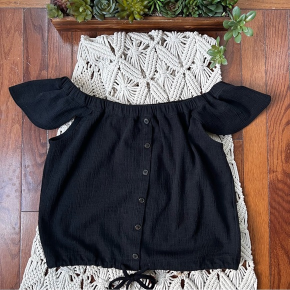 Madewell | Off the Shoulder Top - Picture 2 of 7